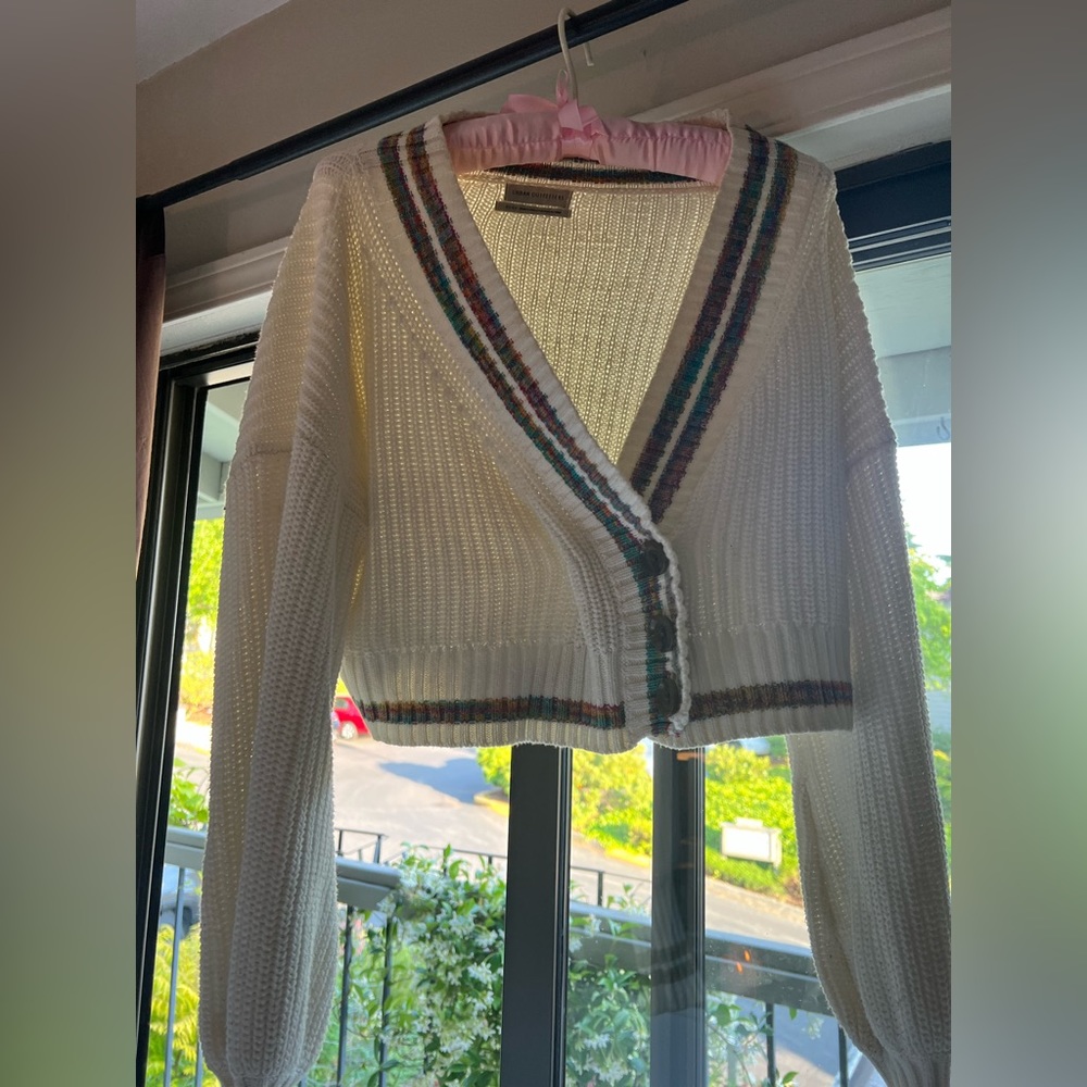 Urban outfitters XS rainbow cardigan sweater XS